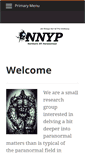 Mobile Screenshot of nnyparanormal.com