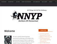 Tablet Screenshot of nnyparanormal.com